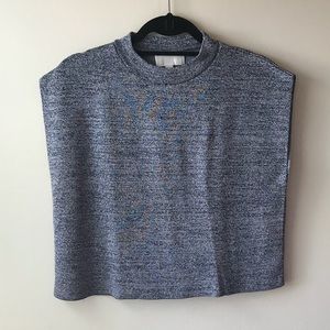 Mango Premium Flecked Cropped Sweater